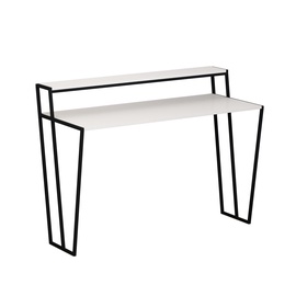 Galds Kalune Design Pal 855DTE3837, balta/melna