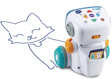 Žaislinis robotas VTech Codi 553704, 13.3 cm