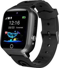 Viedais pulkstenis GoGPS K17 K17BK, melna