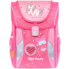 Школьный рюкзак Tiger Family Pink Unicorn, розовый