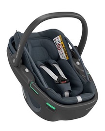 Nešiojamos autokėdutės su lopšiu Maxi-Cosi Coral 360, juoda/grafito, 0 - 12 kg
