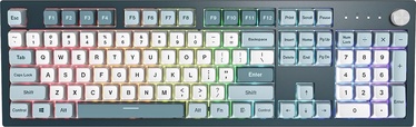 Klaviatūra Montech Freedom Gateron G Pro 2.0 YELLOW Anglų (US), pilka