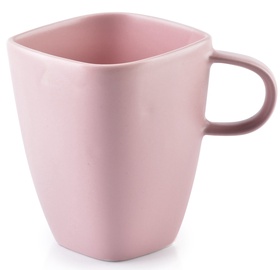 Krūzīte AffekDesign Happy, rozā, 0.350 l