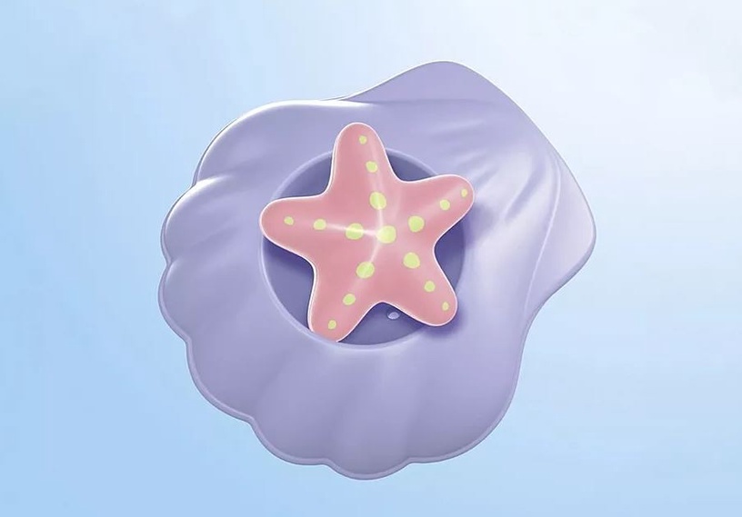 Veemäng Playmobil Junior Aqua Ariels Shell Shower, mitmevärviline, 7 tk