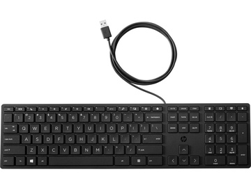Klaviatūra HP 320K EN, melna