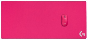 Peles paliktnis Logitech G840 XL, 400 mm x 900 mm x 3 mm, rozā