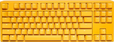 Klaviatuur Ducky One 3 Yellow One 3 Yellow TKL Cherry MX RGB BLUE Inglise (US), kollane