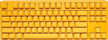 Klaviatūra Ducky One 3 Yellow One 3 Yellow TKL Cherry MX RGB BLUE Angļu (US), dzeltena