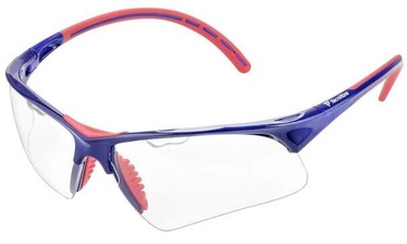 Skvošo akiniai sportiniai Tecnifibre 54SQGLRE21, skaidri/mėlyna/raudona