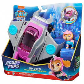 Ūdens rotaļlieta Paw Patrol Aqua Pups Skye, pelēka/daudzkrāsaina