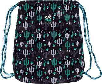 Sportinis krepšys Starpak Cactus, balta/juoda/žalia