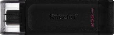 USB atmintinė Kingston DataTraveler 70, juoda, 256 GB