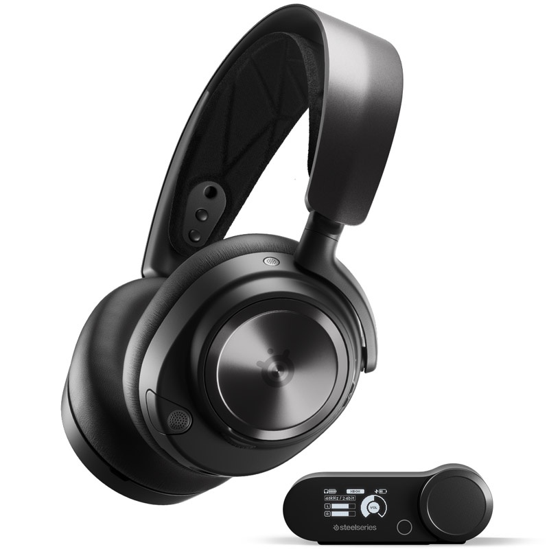 Juhtmeta mänguri peakomplekt Steelseries Arctis Nova Pro X, must
