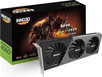 Vaizdo plokštė Inno3D GeForce RTX™ 4060 Ti N406T2-08D6X-171153L, 8 GB, GDDR6