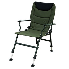 Saliekamais tūrisma krēsls Konger Comfort Carp, zaļa
