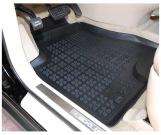 Automobilio kilimėlis Car Mat, Peugeot 3008 II Plug-in hybrid (PHEV), versions 4x2 (FWD), 4x4 (AWD) 2020 -, 3 vnt.