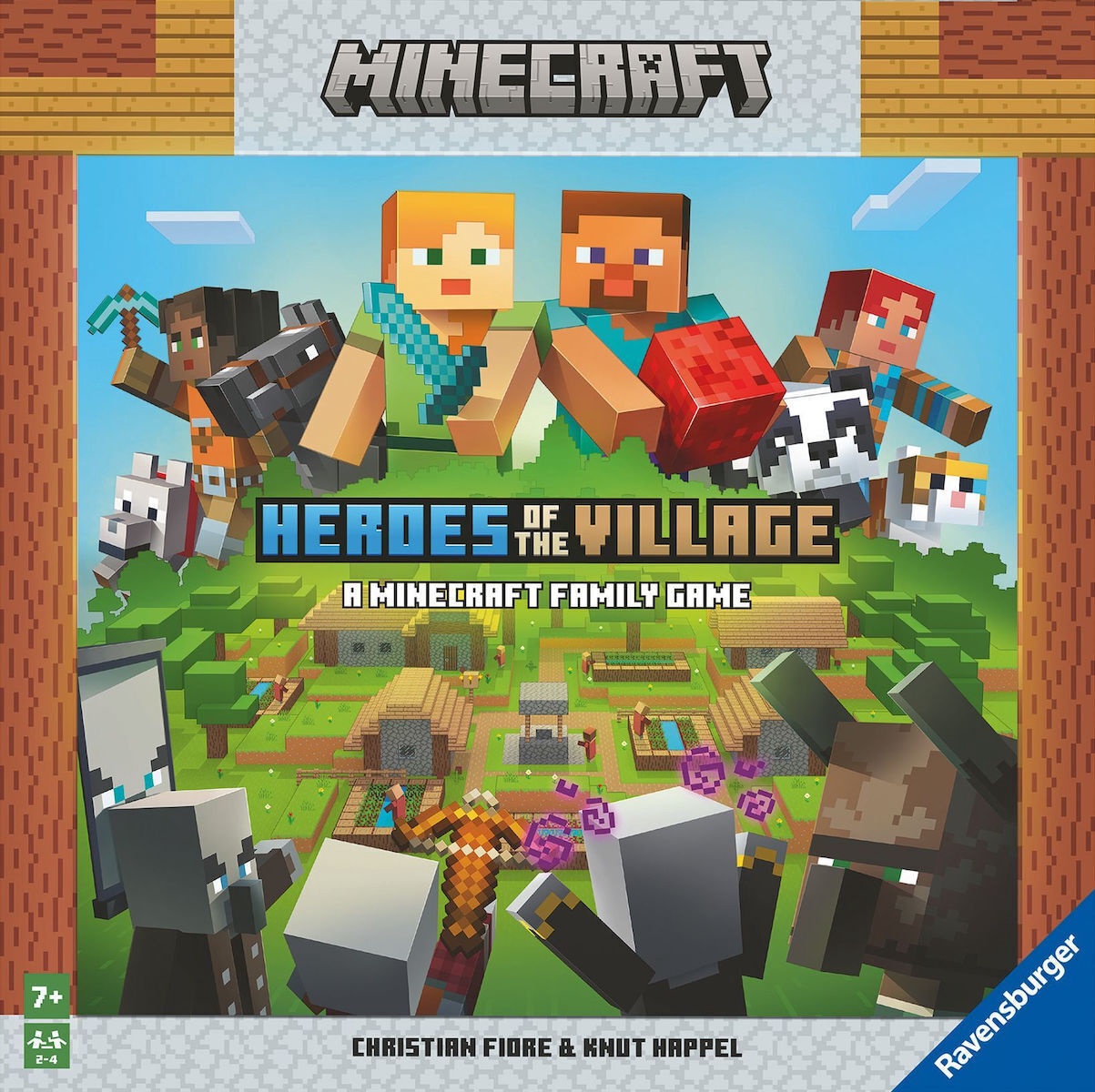 Настольная игра Ravensburger Minecraft Heroes Of The Village 22367U, EN -  1a.lt