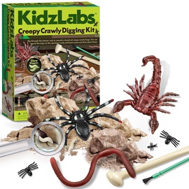 Radošais komplekts 4M Creepy Crawly Digging Kit 00-03397, daudzkrāsaina