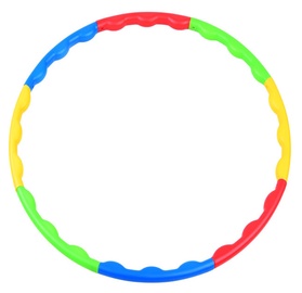 Hula hoop vingrošanas riņķi Children's Splicing Hula Hoop, 600 mm, daudzkrāsains