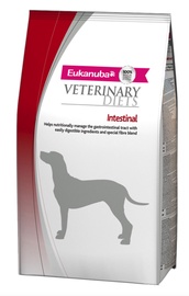 Sausā suņu barība Eukanuba Veterinary Diets Intestinal Adult Dog, vistas gaļa/tītara gaļa/rīsi, 12 kg