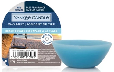 Воск, ароматический Yankee Candle Wax Melt Beach Escape, 8 час, 22 г, 15 мм x 56 мм