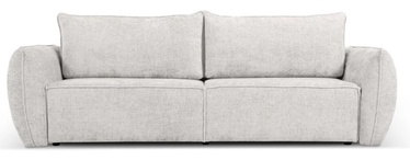 Dīvāns-gulta Micadoni Home Kaelle, gaiši pelēka, 244 x 97 cm x 91 cm