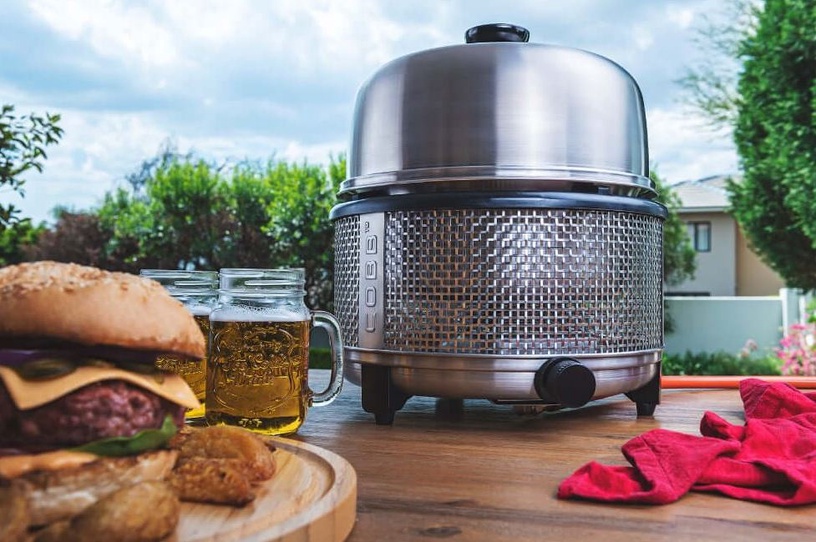Reisi/pikniku grill Cobb Premier, hõbe, 33 cm