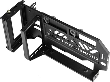 Vaizdo plokščių laikiklis Cooler Master Vertical Graphics Card Holder Kit V3, juoda