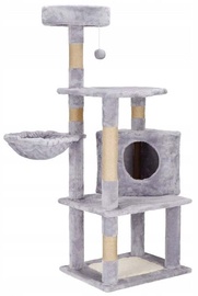 Kaķu skrāpējamais stabs Springos Multi-Level Cat House, 50 cm x 40 cm x 124 cm