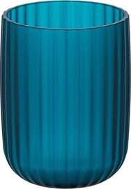 Стакан для зубных щеток Wenko Agropoli 515105, синий, 7.5 см x 10 см x 7.5 см