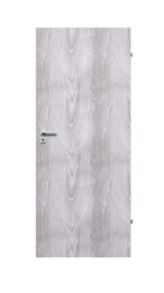 Siseukseleht Kleopatra, parempoolne, tamm/hall, 203 x 64.4 x 4.5 cm