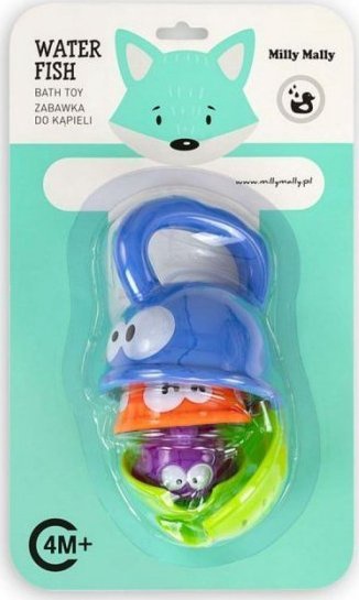 Komplekt Milly Mally Water Fish, mitmevärviline, 3 tk