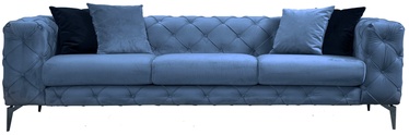 Диван Hanah Home Como, голубой, 90 x 237 см x 73 см