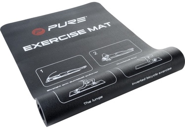 Kilimėlis fitnesui ir jogai Pure2Improve NBR Exercise Mat P2I290040, juoda, 183 cm x 58 cm x 1 cm