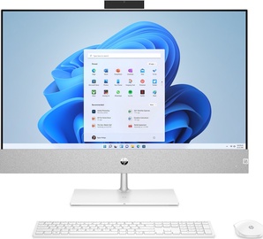Стационарный компьютер HP Pavilion 27-ca1022nw PL AMD Ryzen™ 5 5625U, AMD Radeon Graphics, 16 GB, 512 GB, 27 ″