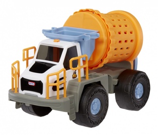 Rotaļlietu smagā tehnika Little Tikes Mining truck Big Adventurre set with Metal Detector, balta