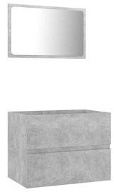 Комплект мебели для ванной VLX 804876, серый, 38.5 x 60 см x 45 см