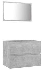 Vannitoa mööblikomplekt VLX 804876, hall, 38.5 x 60 cm x 45 cm
