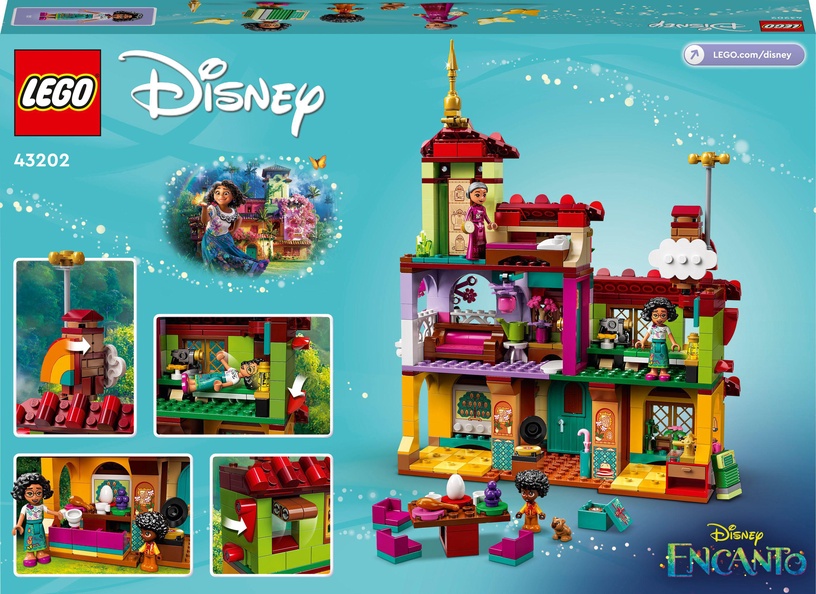 Konstruktor LEGO® │ Disney Madrigalide maja 43202, 587 tk