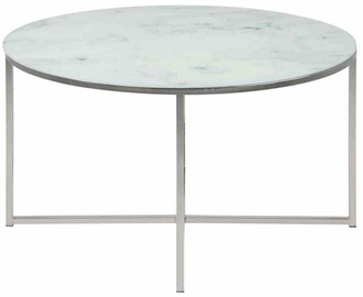 Журнальный столик Kimi, белый, 80 см x 80 см x 46 см