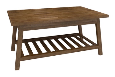 Журнальный столик Kalune Design Pika, ореховый, 90 см x 60 см x 45 см