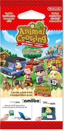 Kārtis Nintendo Animal Crossing amiibo cards 3 pcs, daudzkrāsaina