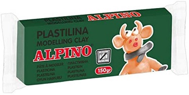 Пластилин Alpino 1ADP00007501, зеленый, 150 г