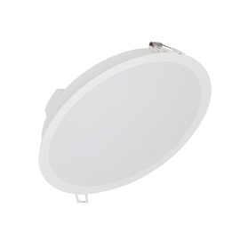 Lampa padziļinājums Ledvance SLIM Protect, 24W, 3000°K, LED, balta