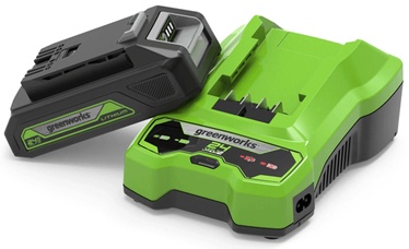 Komplekts Greenworks GSK24B2, 24 V, li-ion, 2000 mAh