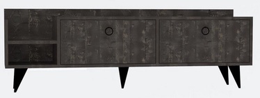 TV galds Kalune Design Heflin, valriekstu, 150 cm x 36 cm x 50 cm