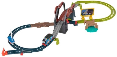 Transporta rotaļlietu komplekts Fisher Price Thomas & Friends Bridge Lift Thomas & Skiff HGX65, daudzkrāsaina