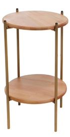 Журнальные столики Kalune Design 1029-1, дубовый, 40 см x 40 см x 70 см