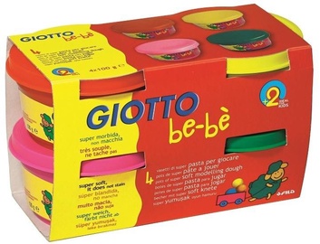 Plastilīns Giotto BeBe 464902, sarkana/dzeltena/zaļa, 400 g