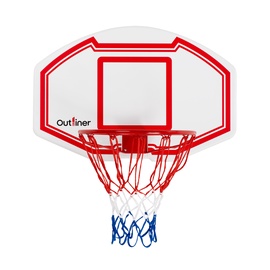 Võrguga korvpallirõngas Outliner S005, 45 cm, 90 cm x 60 cm
